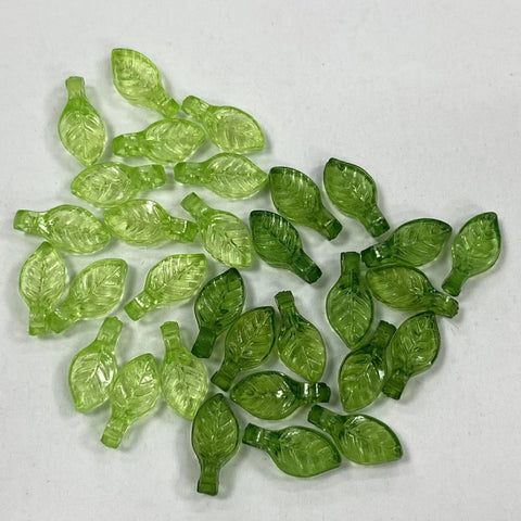 #Acrylic Little Leaves DIY Accessory Spacer Beads Jewelry Accessories