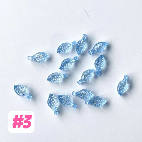 #Acrylic Little Leaves DIY Accessory Spacer Beads Jewelry Accessories